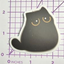 Black Cat BORED EMO - Adesivo